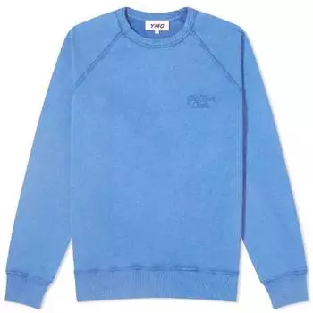 Толстовка YMC Schrak Crew, голубой