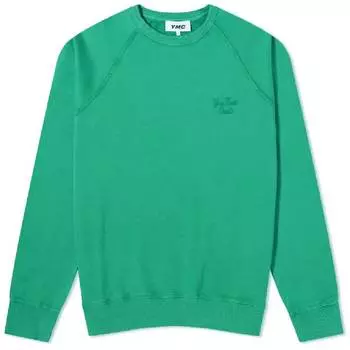 Толстовка YMC Schrak Crew, зеленый