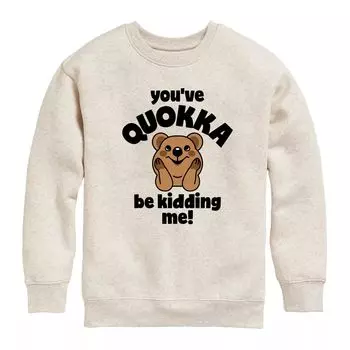 Толстовка You've Quokka Be Kidding Me для мальчиков 8–20 лет Licensed Character