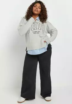 Толстовка Yours Clothing, светло-серый