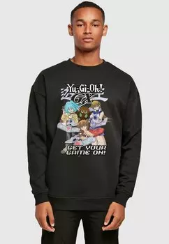 Толстовка YU-GI-OH! - GAME ON CREWNECK Merchcode, черный