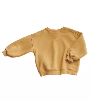 Толстовка Zara Timelesz With Topstitching, темно-желтый