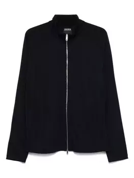 Толстовка Zegna на молнии, синий