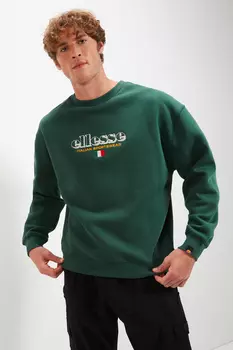 Толстовка - Зеленый - Классический крой Ellesse, зеленый