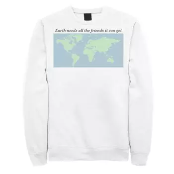 Толстовка «Земле юниоров нужны все друзья, которых только можно найти»