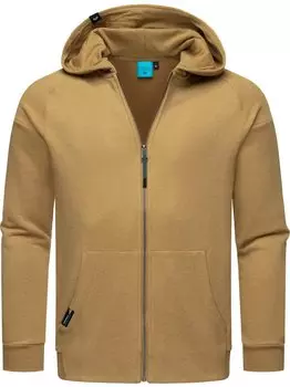 Толстовка zenway с капюшоном Ragwear, коричневый