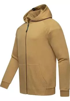 Толстовка Zenway с капюшоном Ragweartm, цвет Brown Sugar