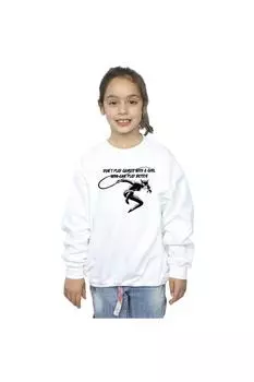 Толстовка «Женщина-кошка Don't Play Games» DC Comics, белый