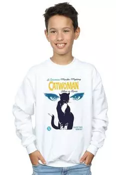Толстовка «Женщина-кошка с Бэтменом в Риме» DC Comics, белый