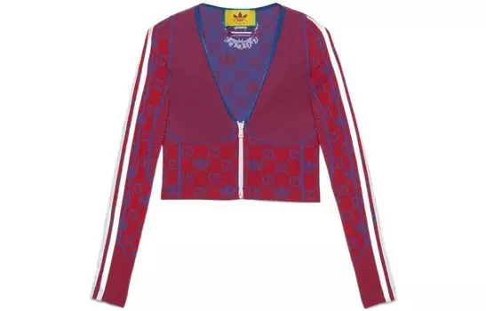 Толстовка женская Adidas Originals X Gucci, красный
