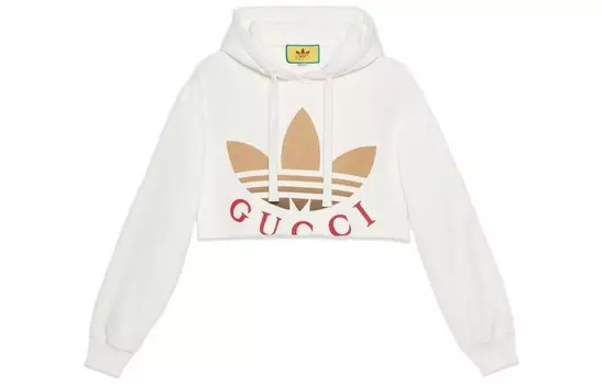 Толстовка женская Adidas X Gucci, белый