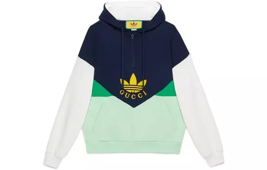 Толстовка женская Adidas X Gucci, зеленый