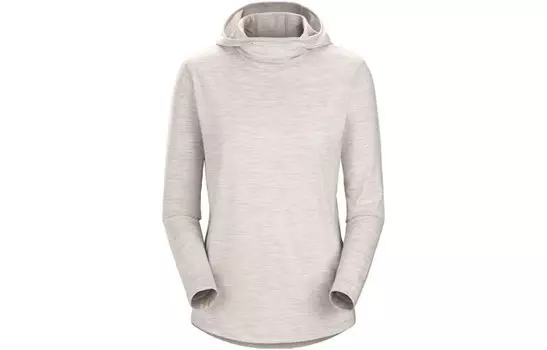 Толстовка женская Arcteryx Motus, белый