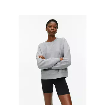 Толстовка женская Arket с круглым вырезом, серый