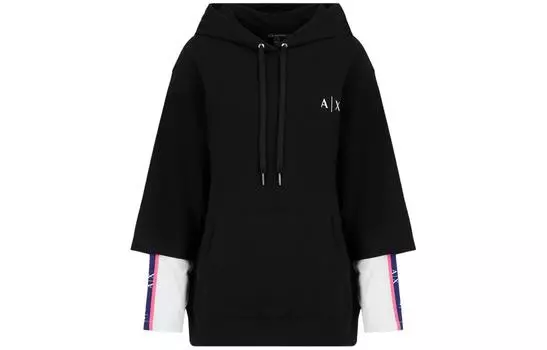 Толстовка женская ARMANI EXCHANGE, черный