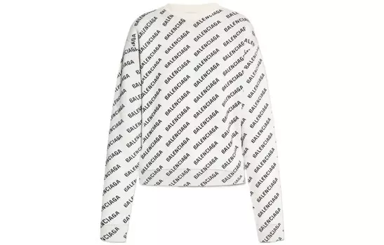 Толстовка женская Balenciaga, белый
