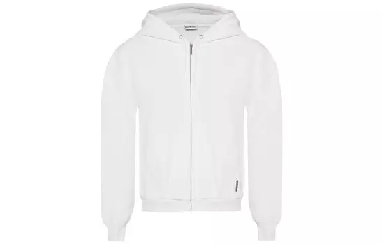 Толстовка женская Balenciaga на молнии, белый