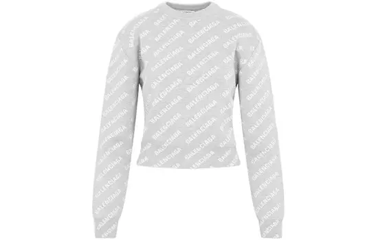 Толстовка женская Balenciaga, серый