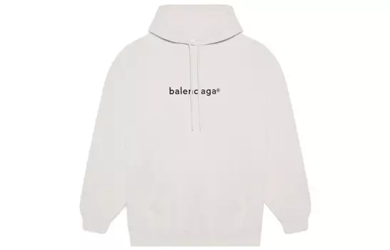 Толстовка женская Balenciaga, светло-серый
