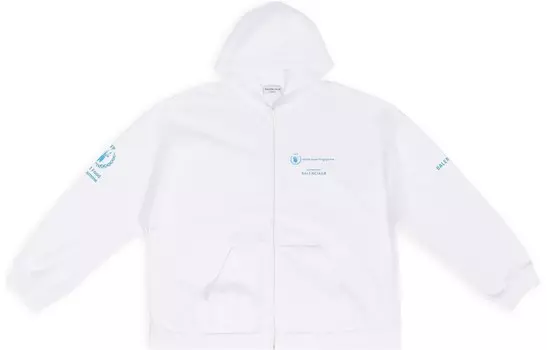 Толстовка женская Balenciaga X Wfp, белый