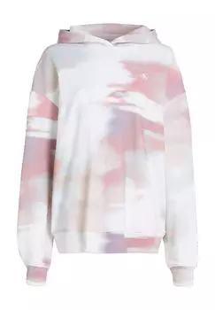 Толстовка женская, батик, хлопок Calvin Klein Jeans, цвет Diffused Skysc