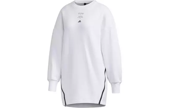 Толстовка женская белая Adidas