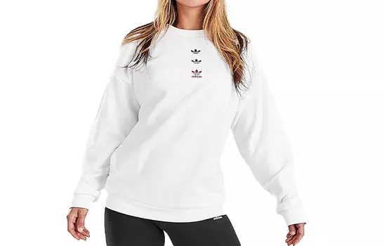 Толстовка женская белая Adidas Originals