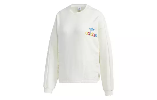 Толстовка женская белая Adidas Originals