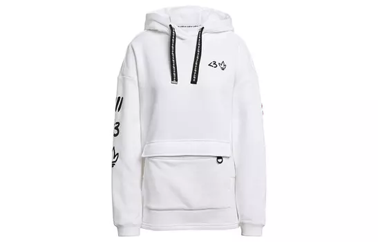 Толстовка женская белая Adidas Originals