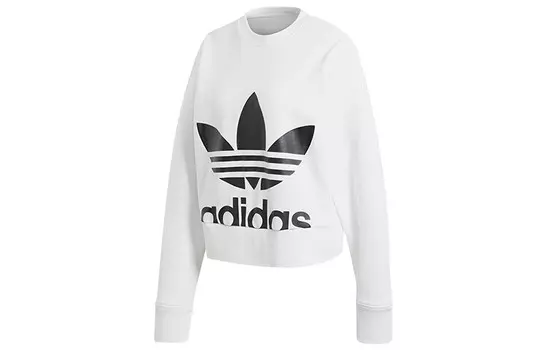 Толстовка женская белая Adidas Originals, белый