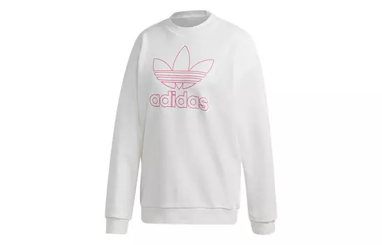 Толстовка женская белая Adidas Originals, белый