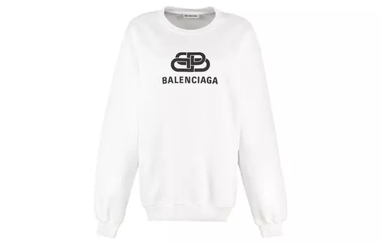 Толстовка женская белая Balenciaga