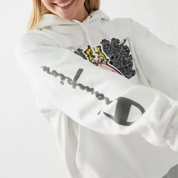 Толстовка женская белая Champion