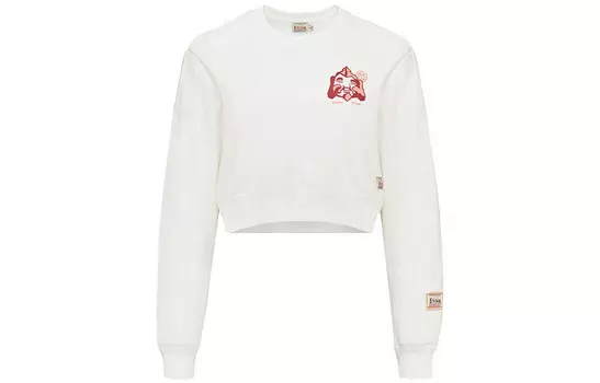 Толстовка женская белая Evisu