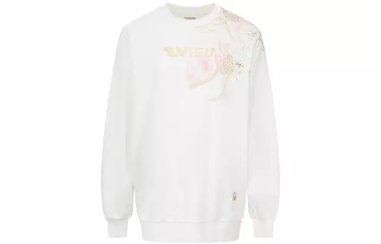 Толстовка женская белая Evisu