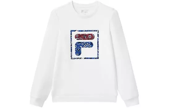 Толстовка женская белая Fila