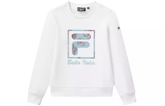 Толстовка женская белая Fila