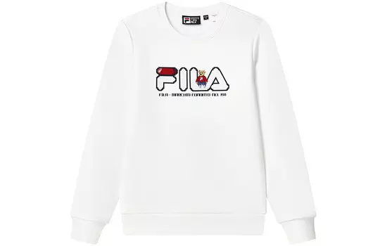 Толстовка женская белая Fila