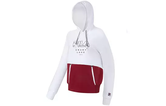 Толстовка женская белая Fila