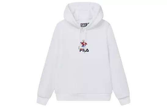 Толстовка женская белая Fila