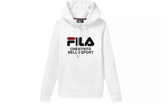 Толстовка женская белая Fila