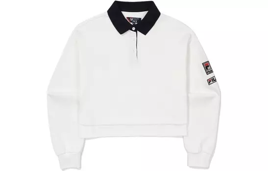 Толстовка женская белая Fila