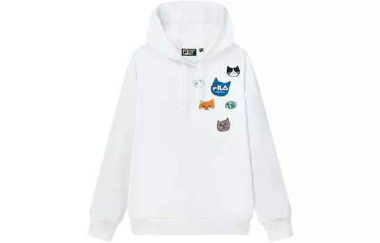 Толстовка женская белая Fila