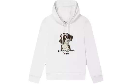 Толстовка женская белая Fila