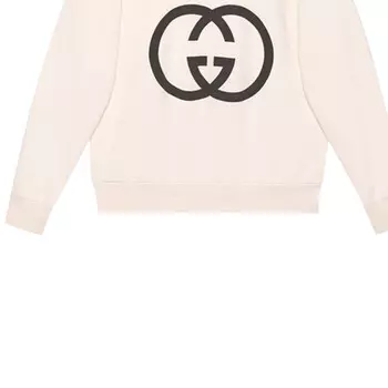 Толстовка женская белая Gucci