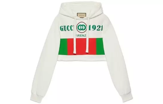 Толстовка женская белая Gucci