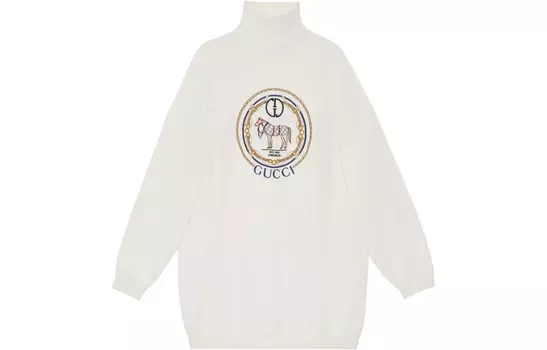 Толстовка женская белая Gucci