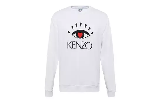 Толстовка женская белая Kenzo