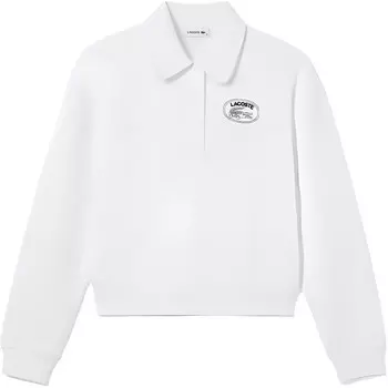 Толстовка женская белая Lacoste