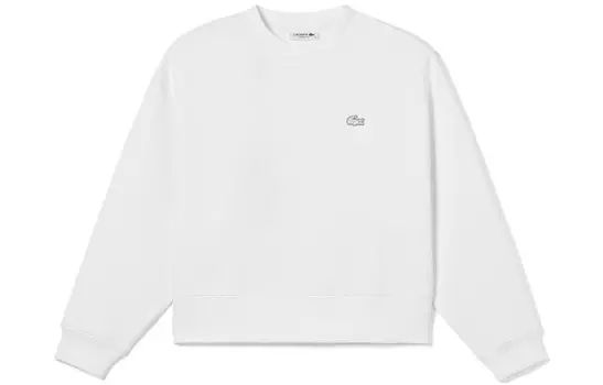 Толстовка женская белая Lacoste